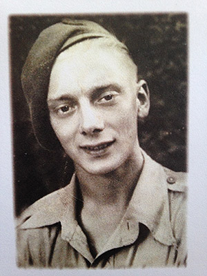 Jacqueline's dad in the army